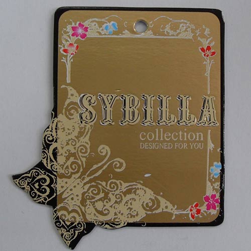 Full colours printed hangtag