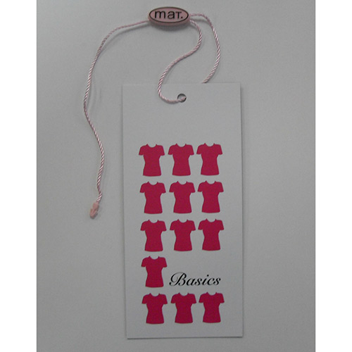 Clothing hangtag Clothing hangtag