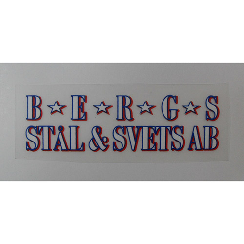 Heat transfer printed label