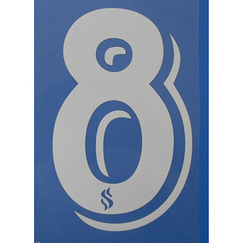 Heat transfer printed label