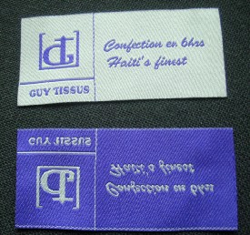 Woven label
