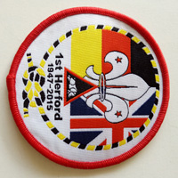 Woven badge